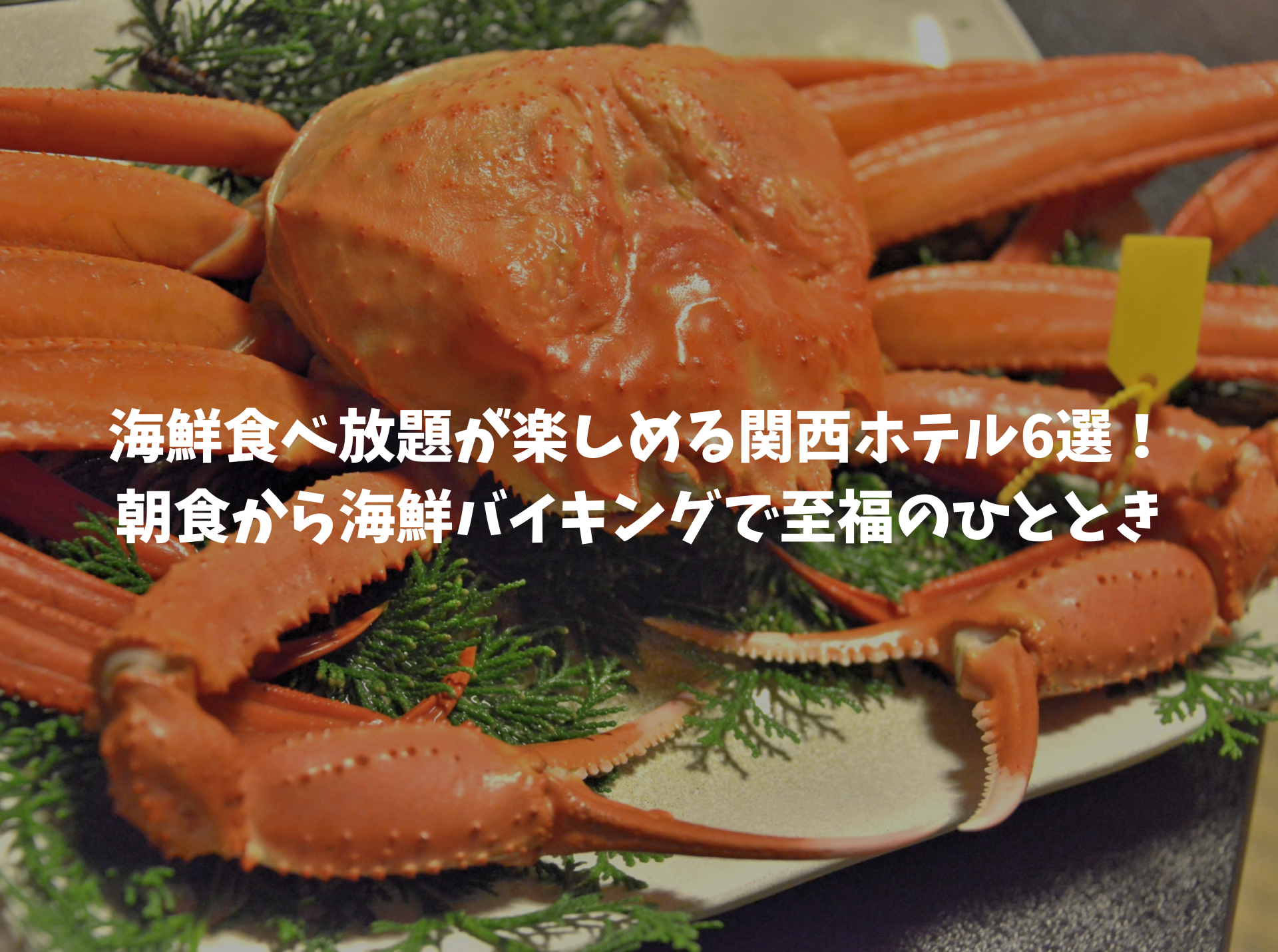 海鮮食べ放題　ホテル　関西