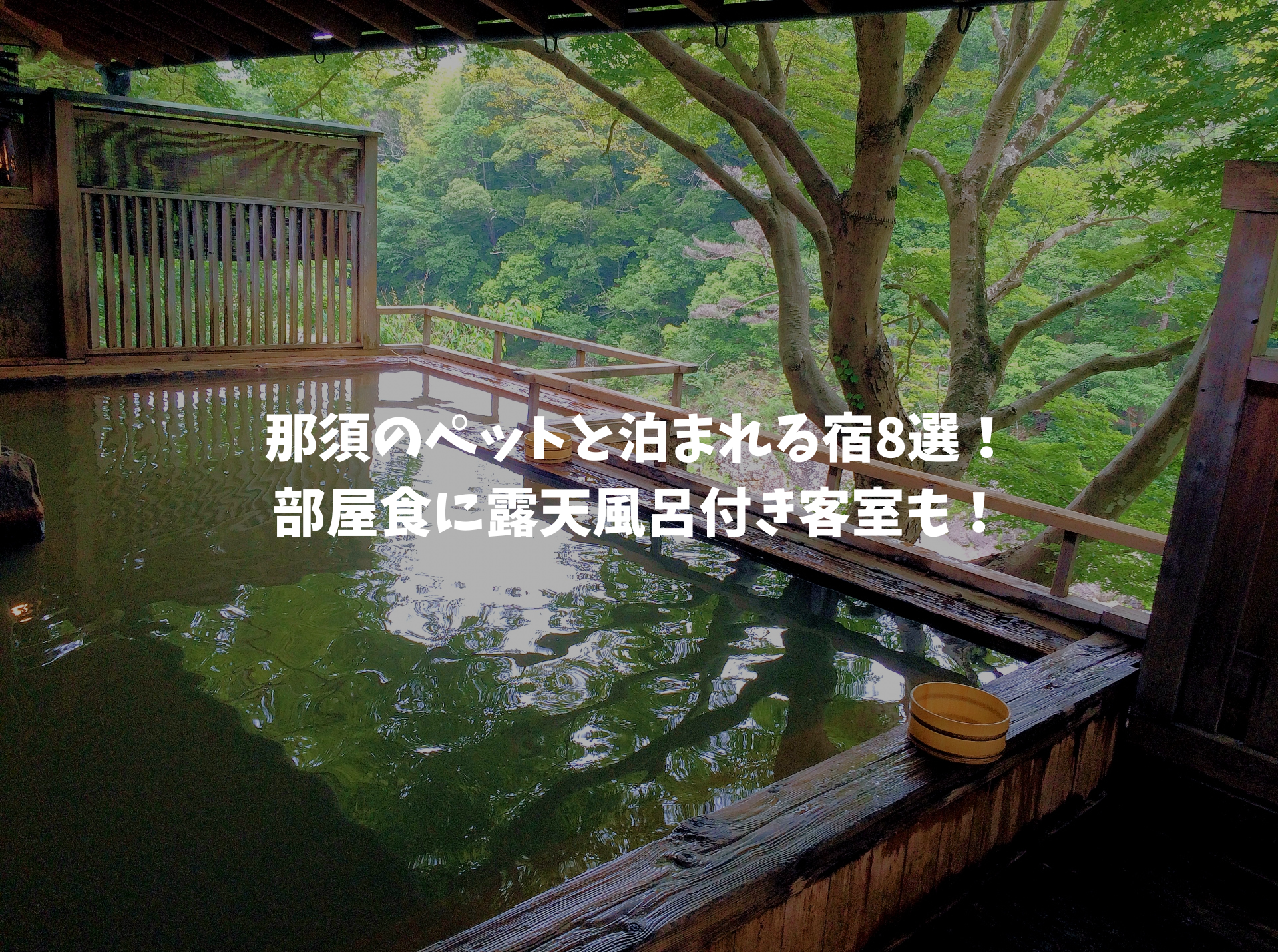 ペットと泊まれる宿 露天風呂付き客室 那須